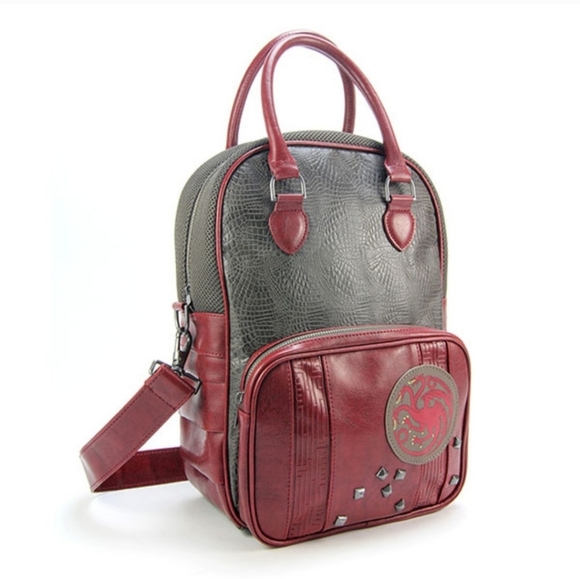 Source Unknown Other - Game of Thrones Targaryen House Dragon Bowler Bag